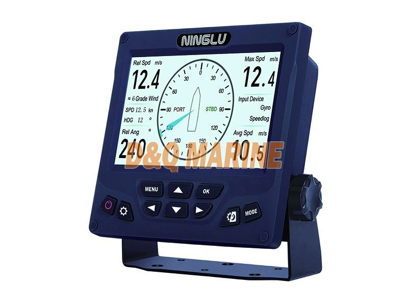 AM706 E+S 7 Inch TFT Marine Anemometer