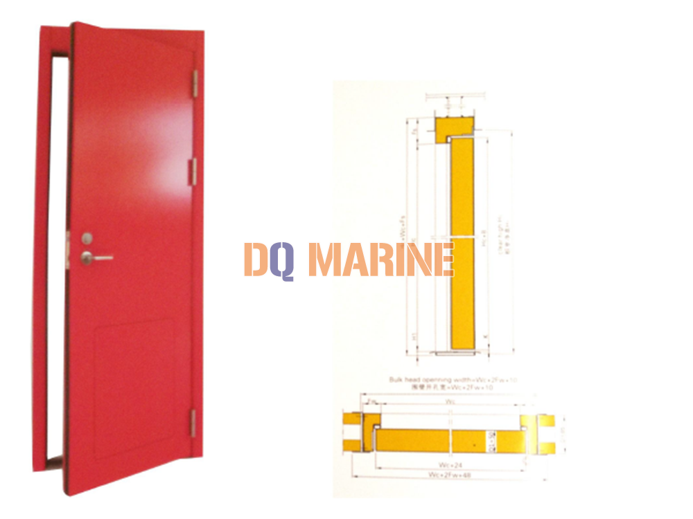 B-15 Single Open High Acoustic Fireproof Door