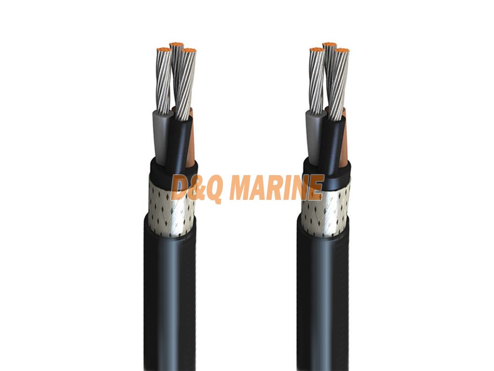 CEF NA PR insulated PCP sheathed fire resisting shipboard powercable