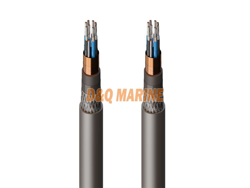 CKEF82 DA SAEPR insulated shipboard control cable.