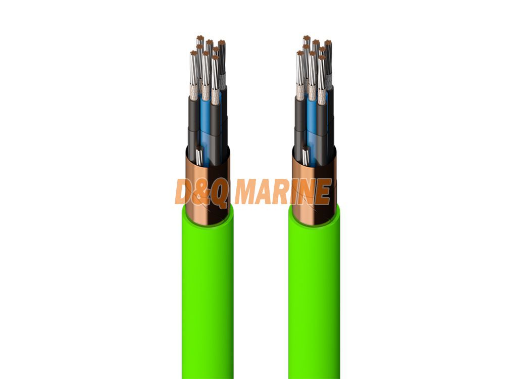 CKJPFP SC Low smoke XLPE insulated separated screen shipboard control cable