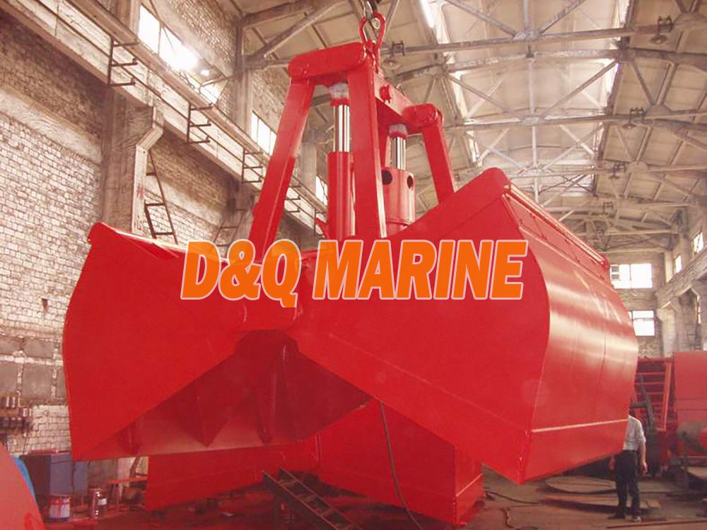 Electric Hydraulic Double Disc Grab Bucket