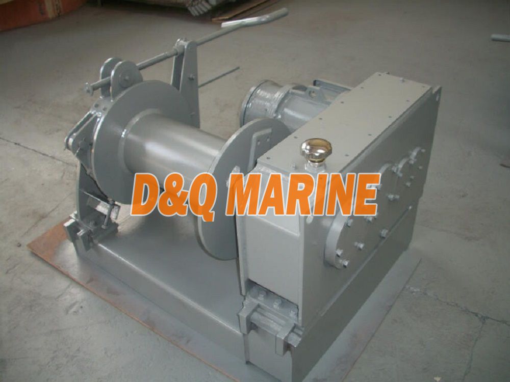 Electric winch with 4.5kn pull