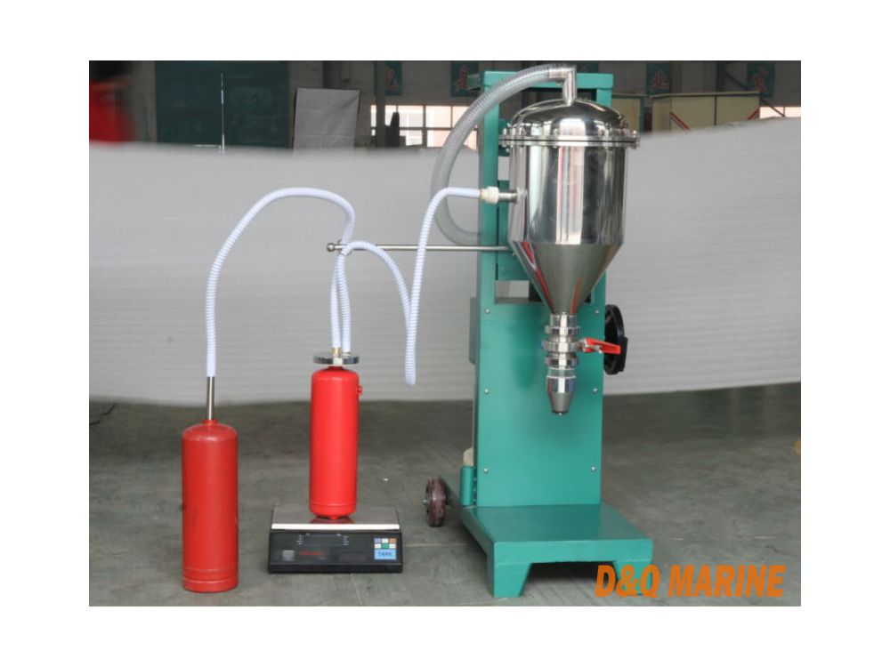 GFM16-1 Model Semi Automatic Dry Powder Fire Extinguisher Filling Machine