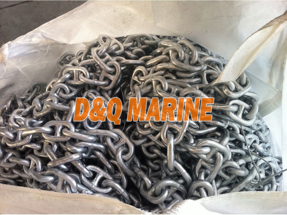 Grade 2 22mm Hot Dip Galvanized Stud Link Anchor Chain