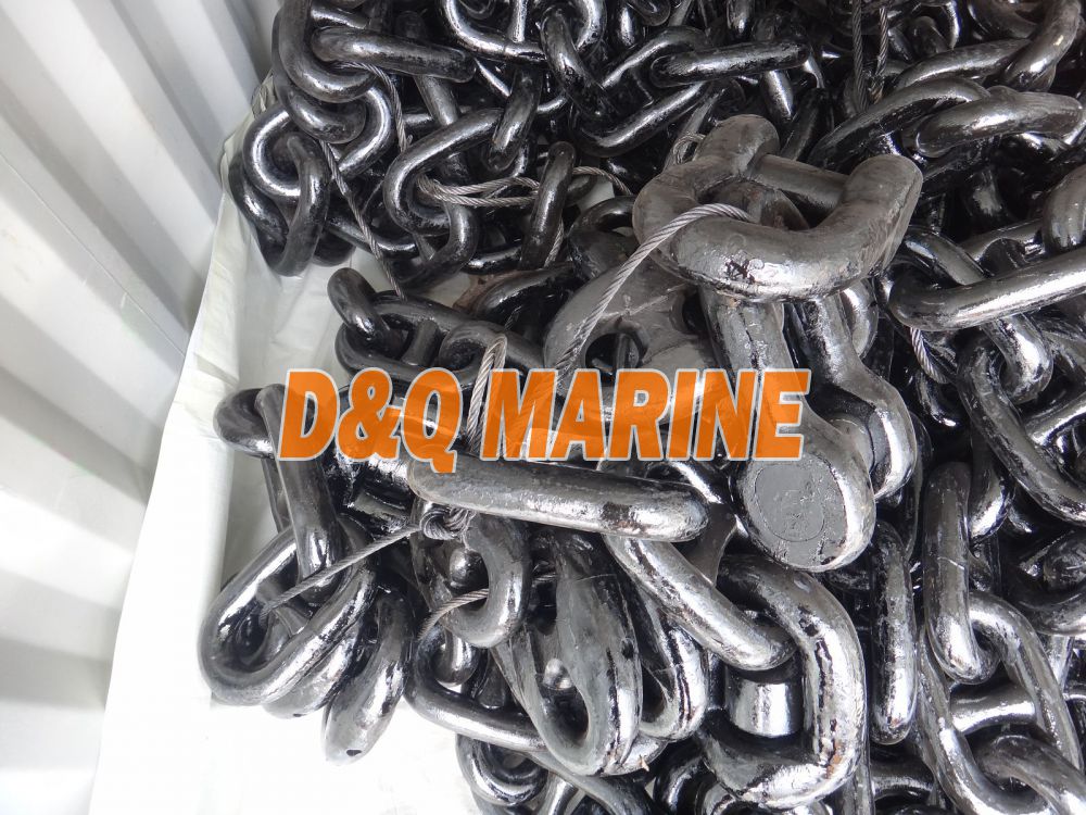 Grade 3 64mm Stud Link Anchor Chain