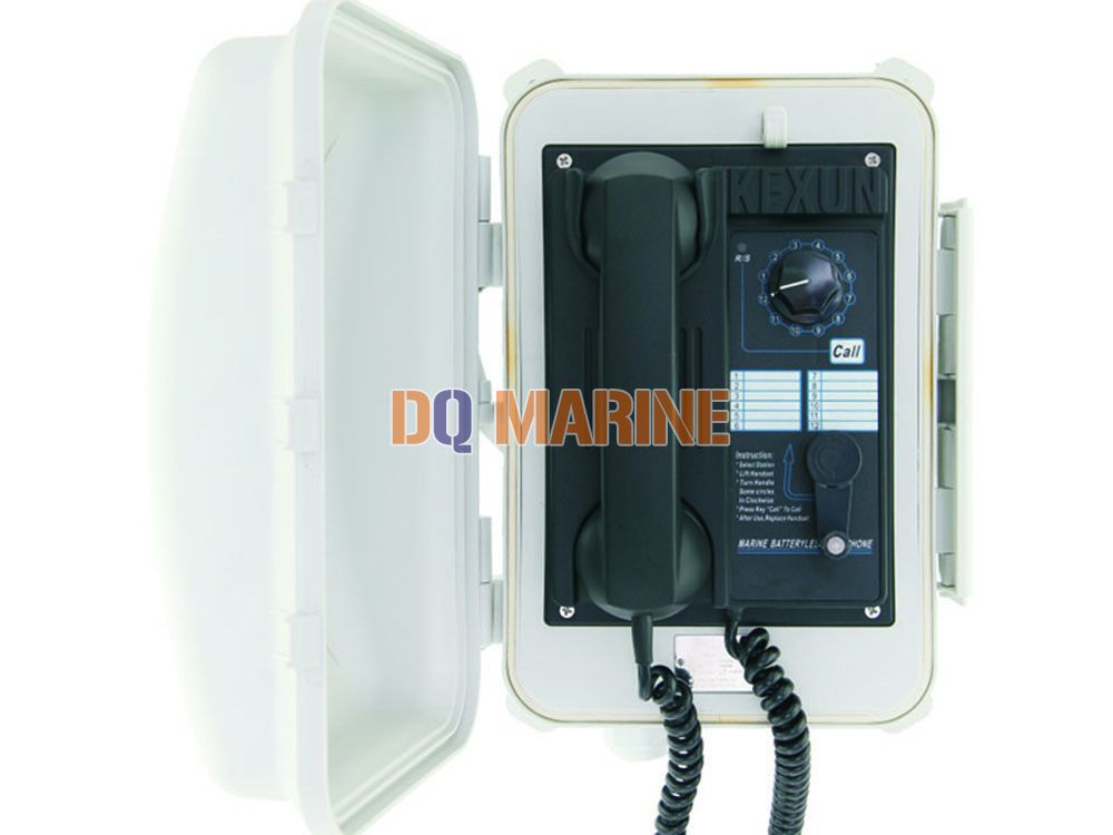 KS-1F 6-way Weather-proof Batteryless Telephone
