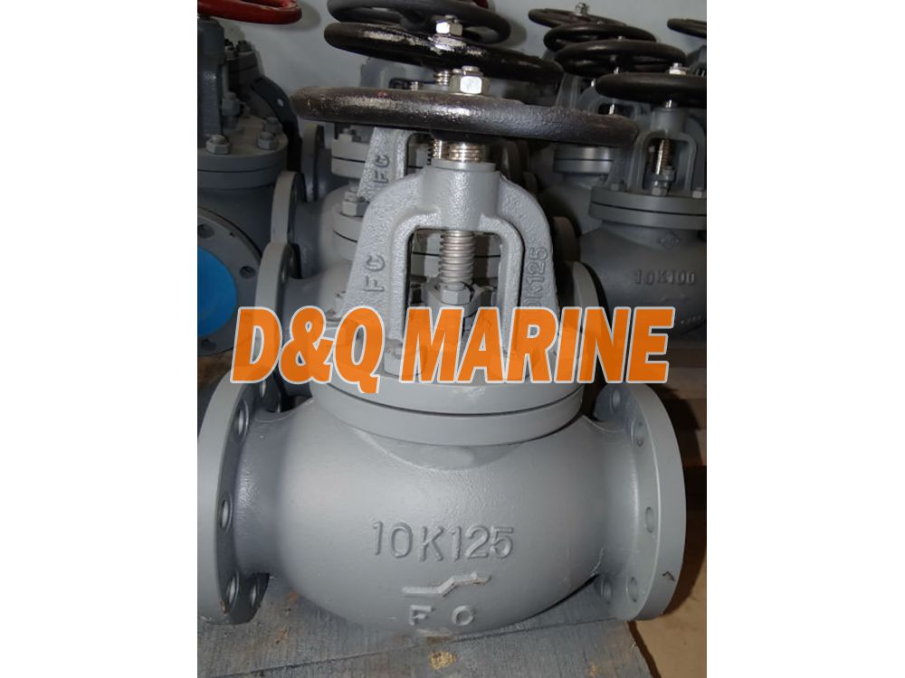 Marine Cast Iron 10K Globe Valve JIS F7307