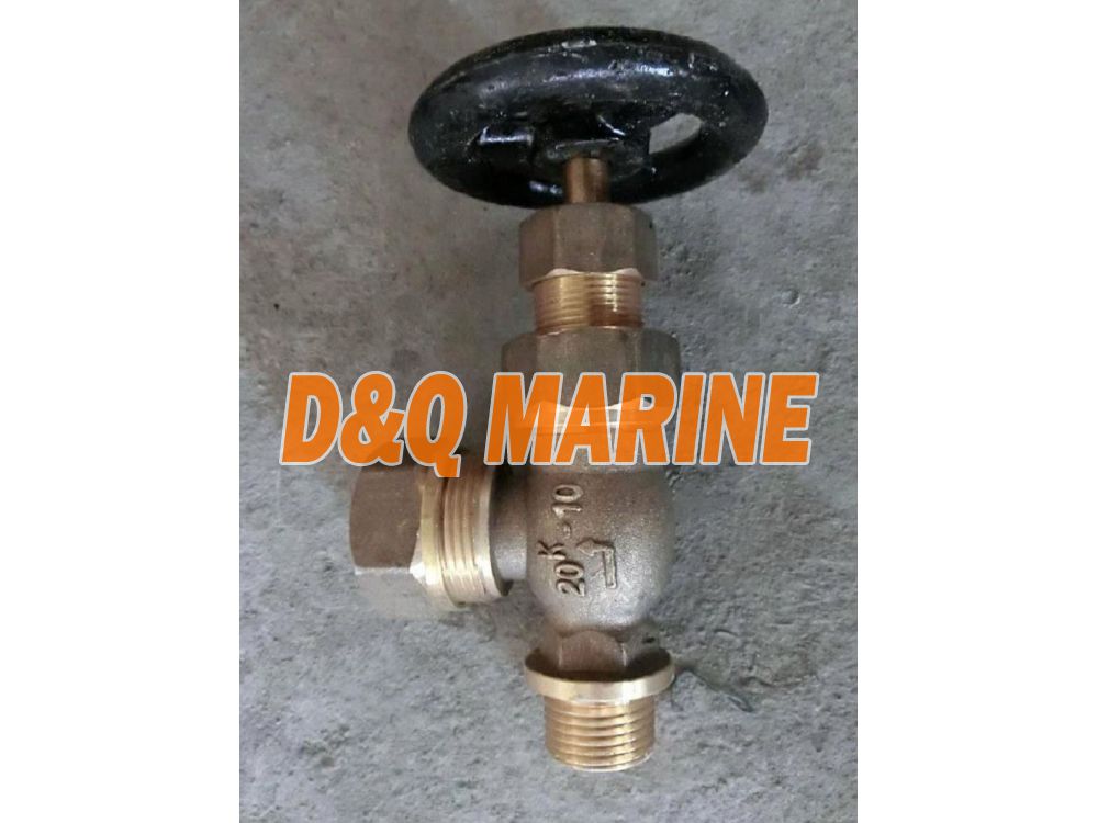 Marine Bronze 20K Angle Valve JIS F7389