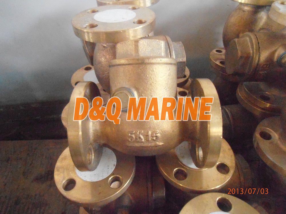 Marine Bronze/Brass Swing Check Valve JIS F7371 5K