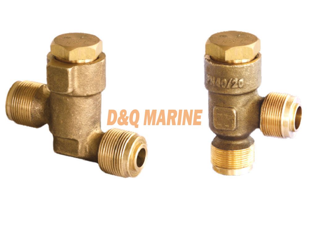 Marine Bronze Male Thread Check Valve GB597-83