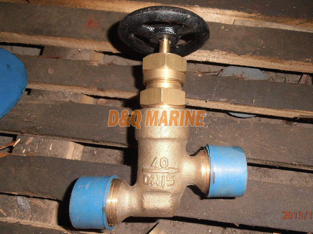 Marine Bronze Male Thread Stop Valve GB595-83