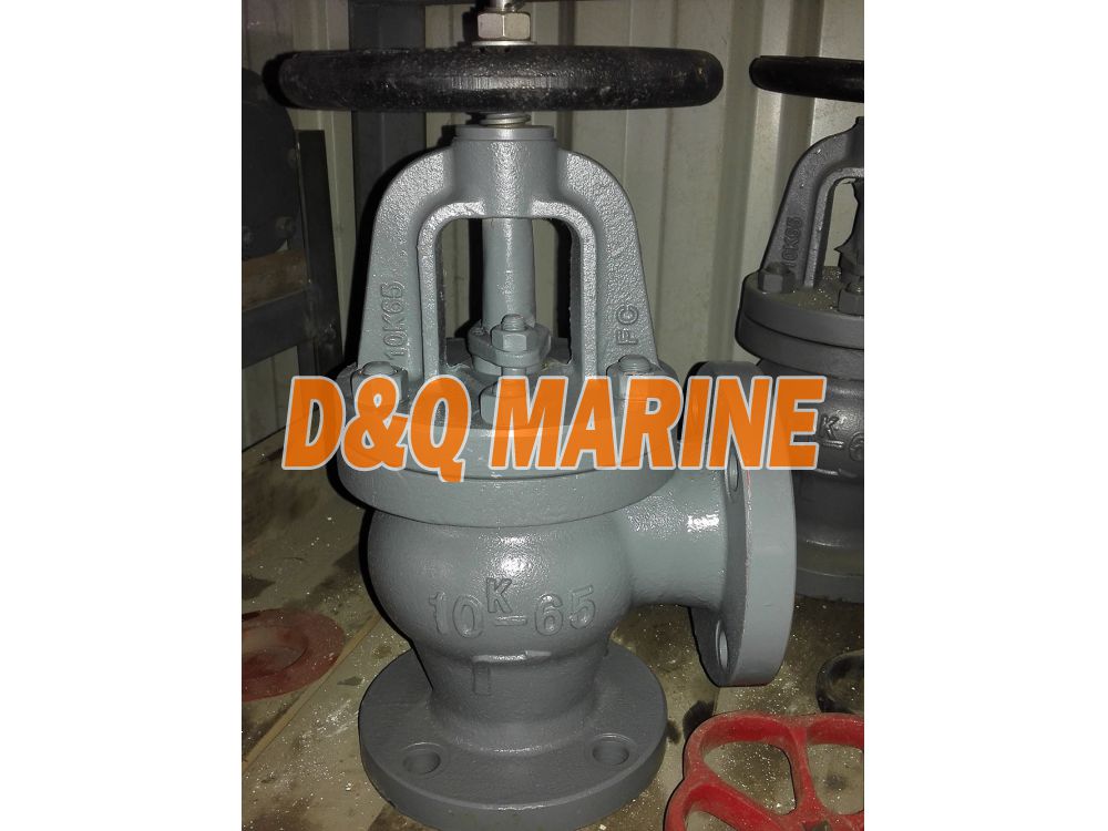 Marine Cast Iron 10K Angle Valve JIS F7308