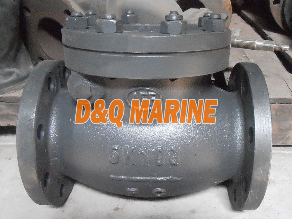 Marine Cast Iron 5K Swing Check Valve JIS F7372