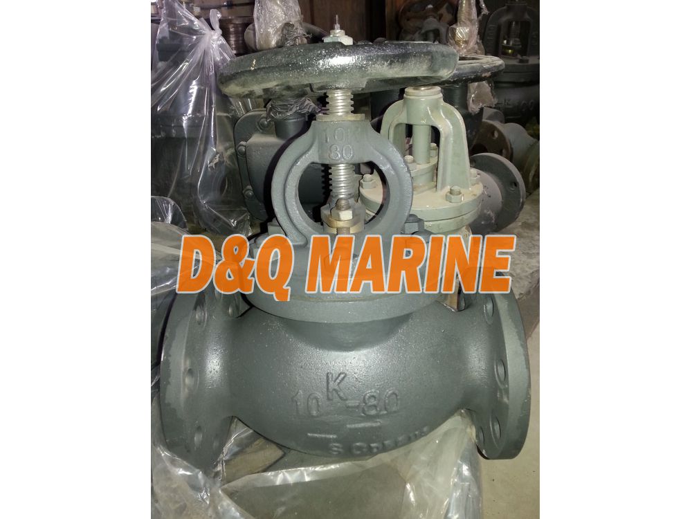 Marine Cast Steel 10K Globe Valve JIS F7319