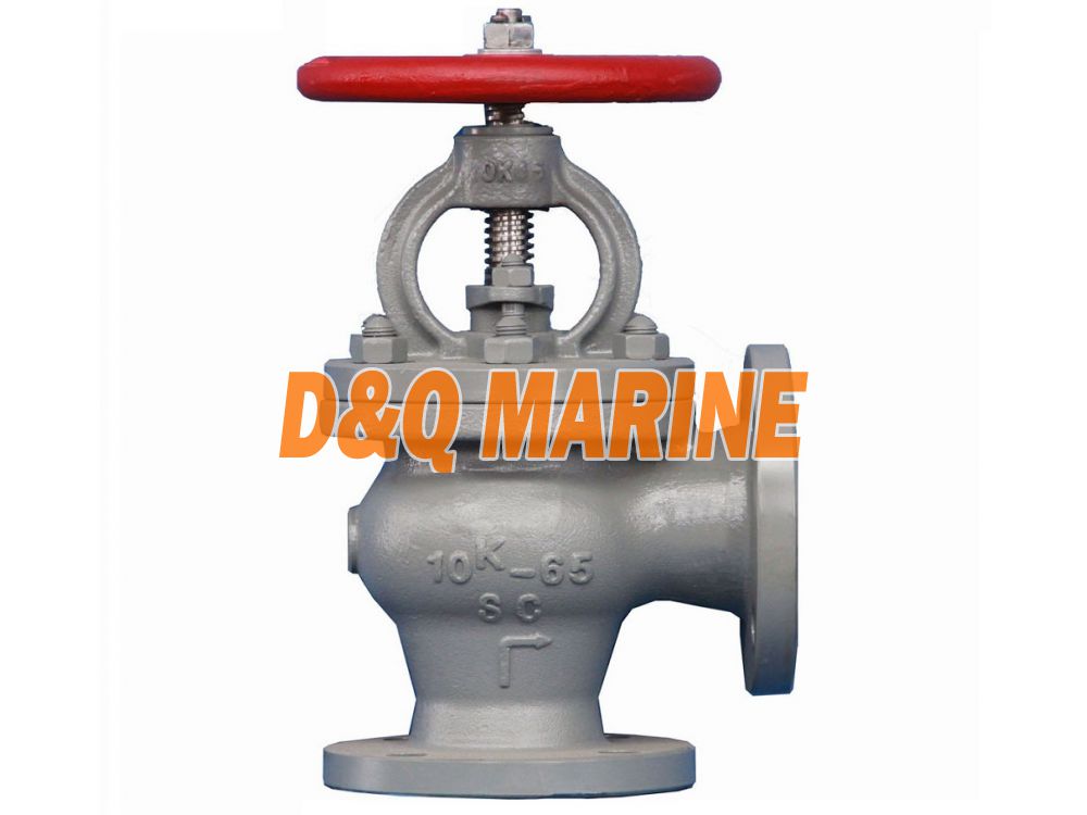 Marine Cast Steel 10K Screw Down Check Angle Valve JIS F7472