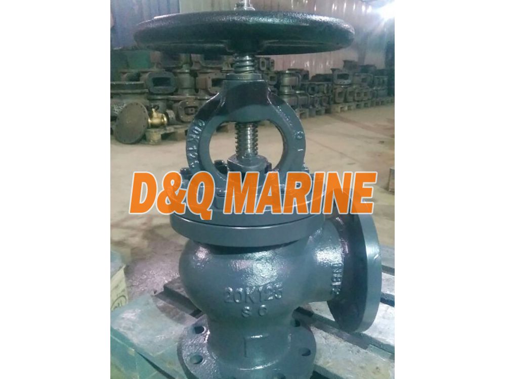 Marine Cast Steel 20K Angle Valve JIS F7314