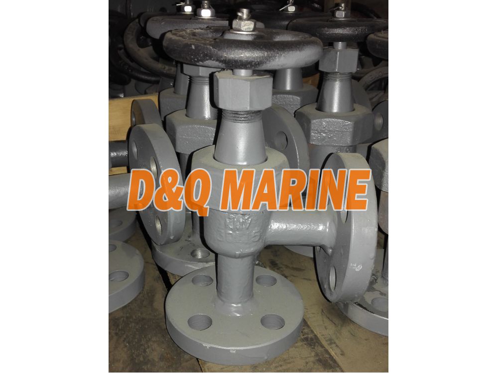 Marine Forged Steel Angle Air Valve JIS F7337