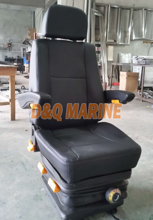 Marine Pilot Seat with Suspension Function