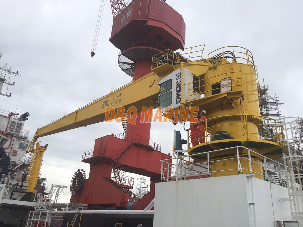 Marine davit & crane