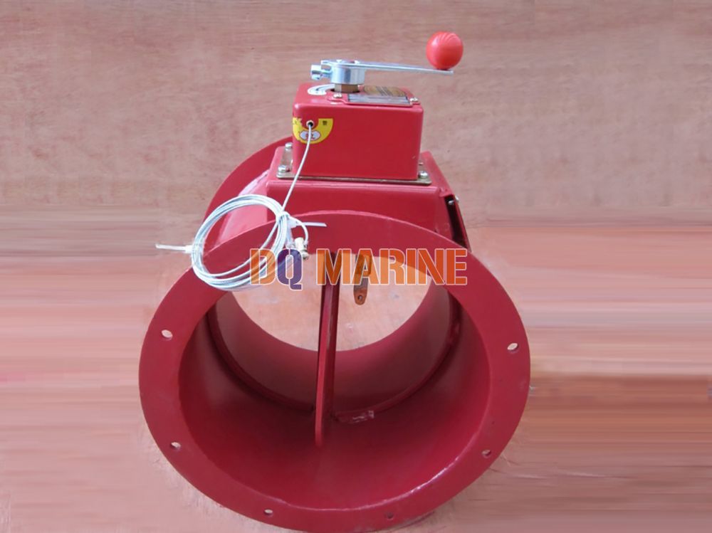 Round Manual Fire Damper