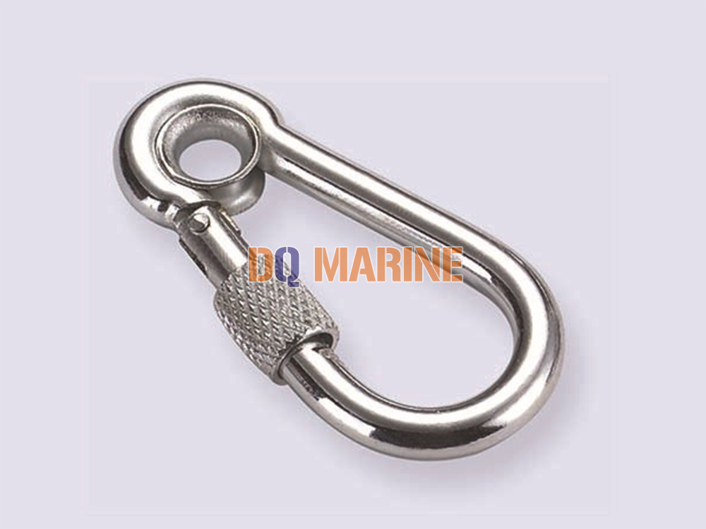 Snap Hook with Eyelet and Nut