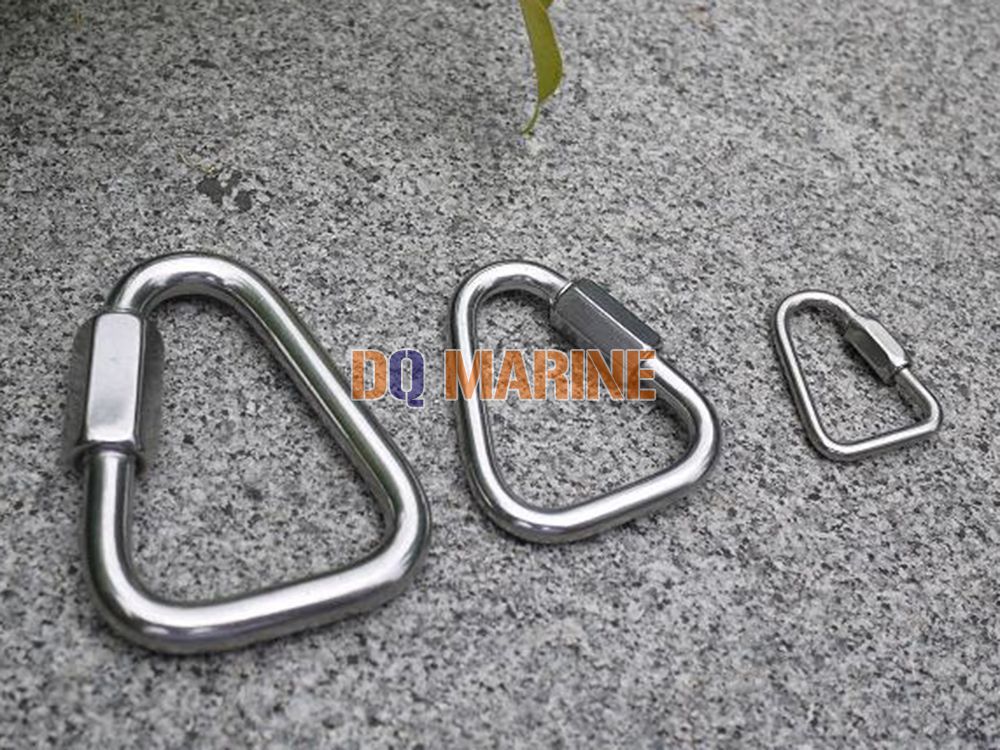 Stainless Steel Delta Shaped Quick Link