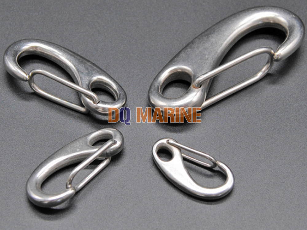 Stainless Steel Egg Shaped Snap Hook