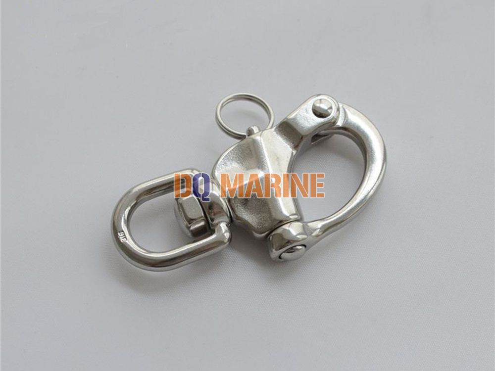 Stainless Steel Swivel Snap Shackle with Eye