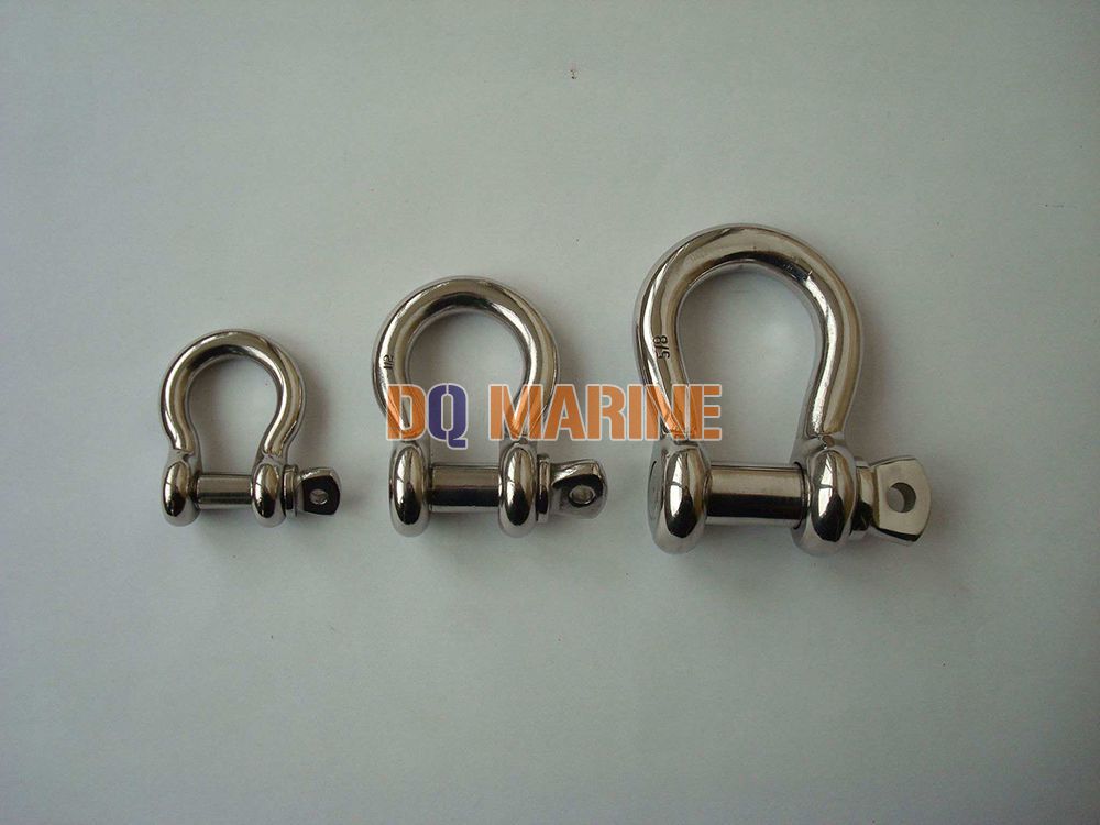 Stainless Steel US Type Bow Shackle