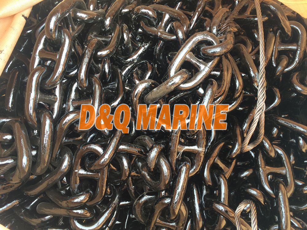 China Supplier Marine Grade U3 Stud Link Anchor Chain With 