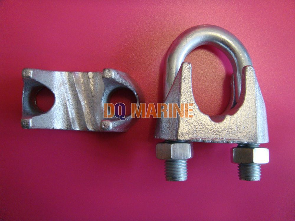 US Type Galvanized Malleable Wire Rope Clips