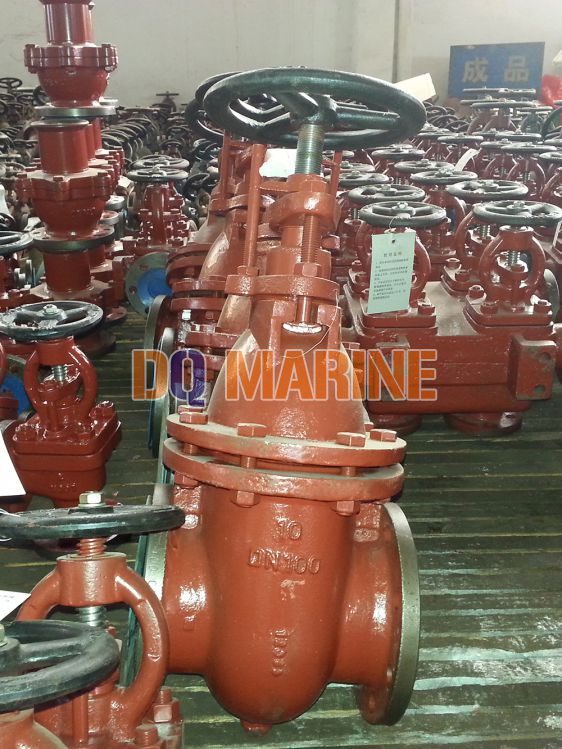 Flanged Nodular Iron Gate Valve for Oil Tanker CB/T3591-2005