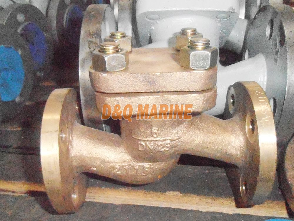 Marine Bronze Flanged Check Valve GB/T589-93 Type A/AS