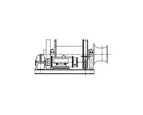 200KN Electric Ship-shifting Winch