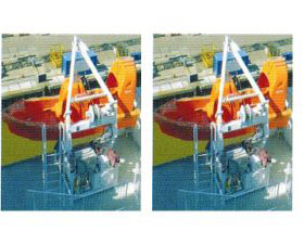 27Kn Launching appliance for fast rescue boat