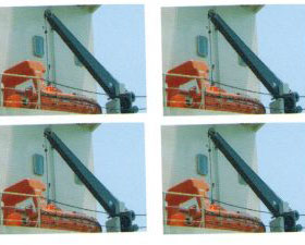 30Kn Life Raft Crane