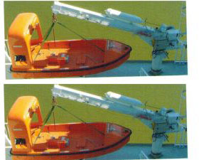 23Kn Life Raft Davit