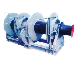 35T Hydraulic Double Drum Mooring Winch