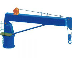 3T Marine Telescopic Boom Crane