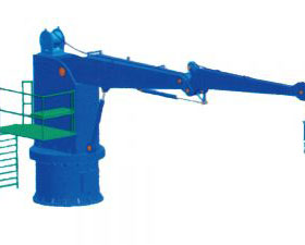 5T Marine Knuckle Boom Crane