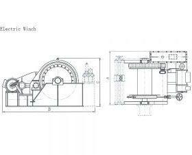 750Kn Electric Winch