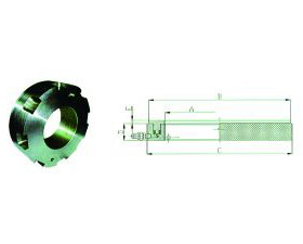 HNBF Series hydraulic nut