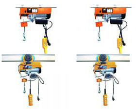 Miniature electric hoist