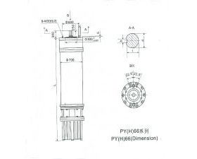 PY(H)66 Series water(seawater) submersible electric motors