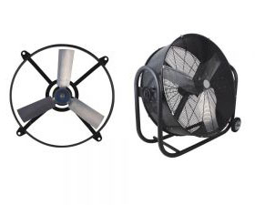 Axial Flow Exhaust Fan JY Series of Industrial Jobs Drum Fan B