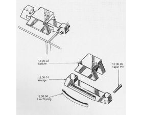 12.00 Cross Joint Wedge Assembly