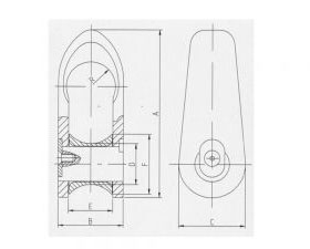 Mandal Fairlead Shackles