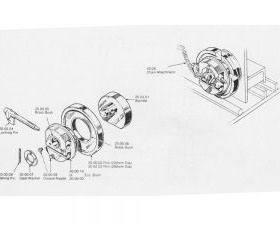 20.00/20.01,20.02/20.03 Eccentric Wheel Assembly