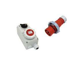 Marine High Current Interlock Socket with Switch